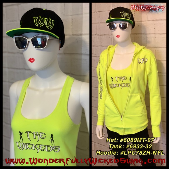 Tank Top Racerback Style - Neon Yellow - Picture 9 of 10